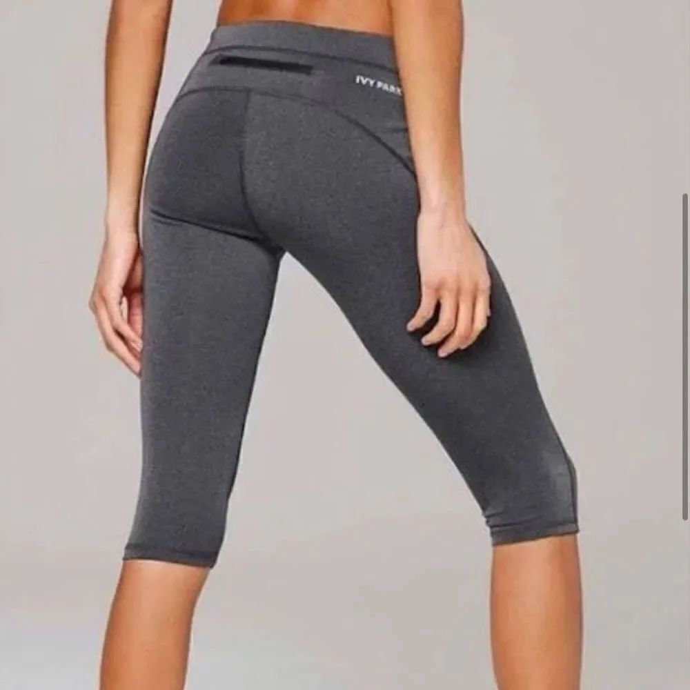 Ivy Park Sculpted Capri Legging Gray